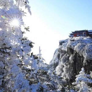 你见过雪后的峨眉山吗？简直像人间仙境